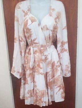 American Eagle Floral Wrap Dress, Size XXL
